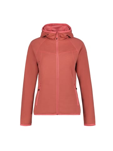 Icepeak Midlayer Berryville mit Kapuze in orange