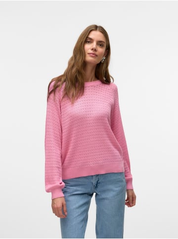Vero Moda Strickpullover in Bonbon