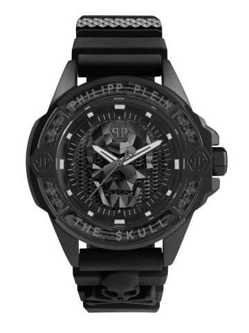 Philipp Plein Philipp Plein Herrenuhr The $kull Carbon Fiber in schwarz