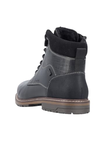 rieker Schnürstiefeletten in Schwarz
