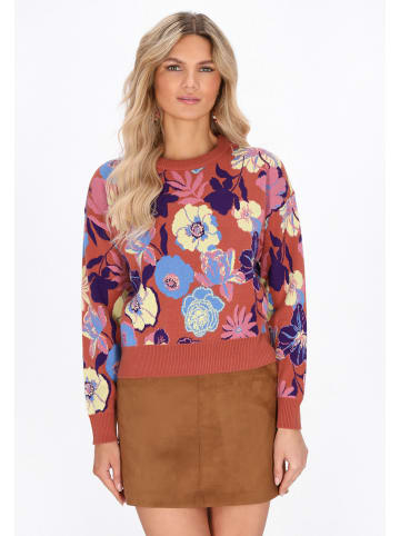 usha FESTIVAL Women Sweater in blue multicolor