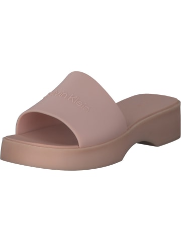 Calvin Klein Offene Halbschuhe in Rosa