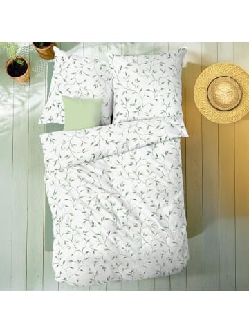 kaeppel Bettwäsche Leaf in jade