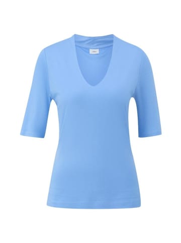S.OLIVER RED LABEL T-Shirt in Blau