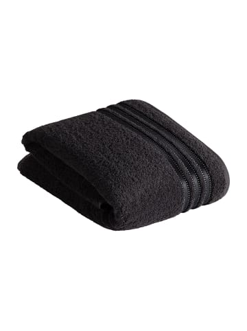 Vossen Badetuch in schwarz