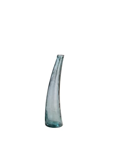 GILDE Vase "Corno" in Blau - H. 80 cm - D. 20 cm