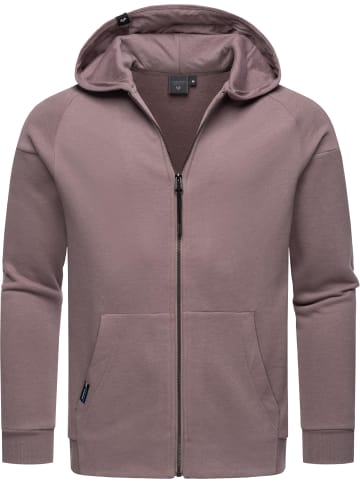 ragwear Kapuzensweatjacke Zenway in Mauve