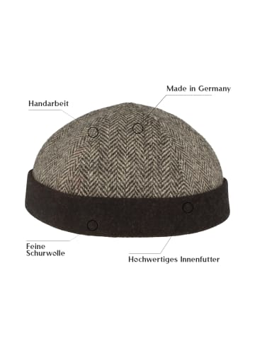 Bullani Mütze in schwarz