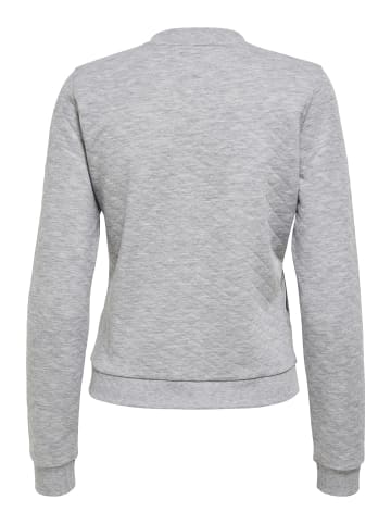 ONLY Sweatshirt in Light Grey Melange