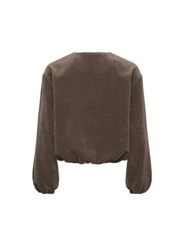 JDY Jacke in chocolate brown
