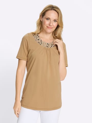 Sieh an! Longshirt in camel