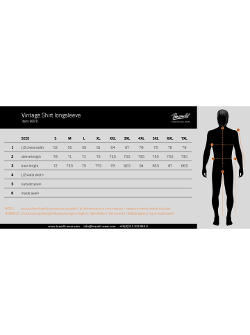 Brandit Hemd "Vintage Shirt Long Sleeve" in Camouflage