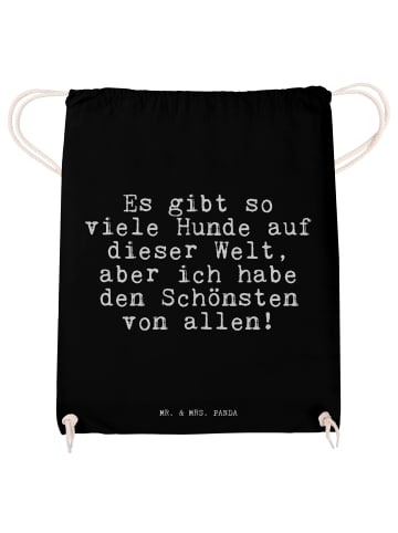Mr. & Mrs. Panda Jutebeutel Es gibt so viele... mit Spruch in Schwarz