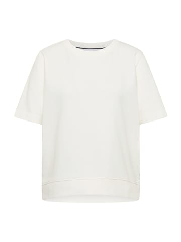 Cecil Short Sleeve Sweatshirt in Vanilla White