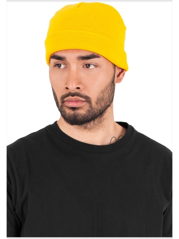  Flexfit  Flexfit Unisex Heavyweight Beanie in gold