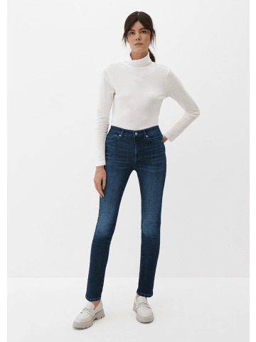 s.Oliver Jeans-Hose lang in Blau