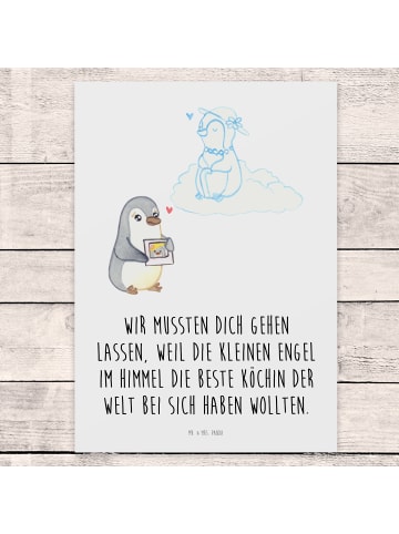 Mr. & Mrs. Panda Trauerkarte Trauer Oma mit Spruch in Weiß