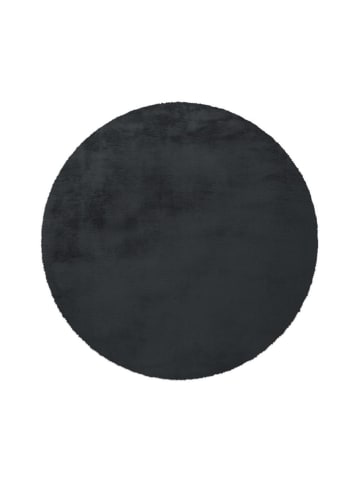 Arte Espina Hochflor Teppich Rabbit 125 in anthrazit - rund