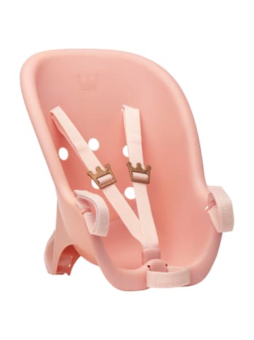 Skrållan Puppenzubehör Fahrradsitz in rosa/pink