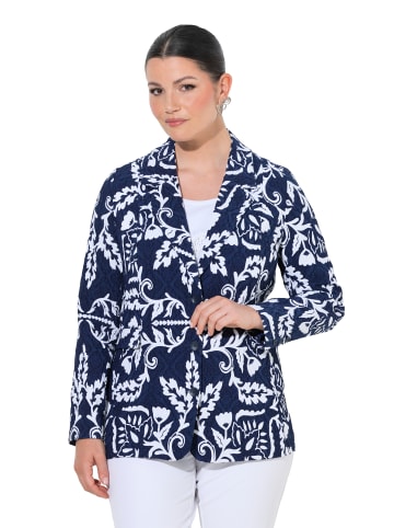 Ulla Popken Blazer in dunkles marine