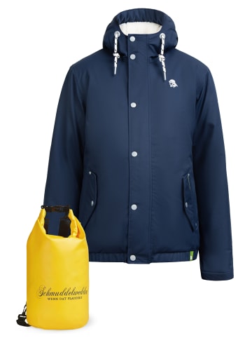 Schmuddelwedda Anorak + Tagesrucksack - Set in Marine