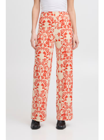 ICHI IHKATE PRINT WIDE PA5 loose fit in Fiesta Flower aop