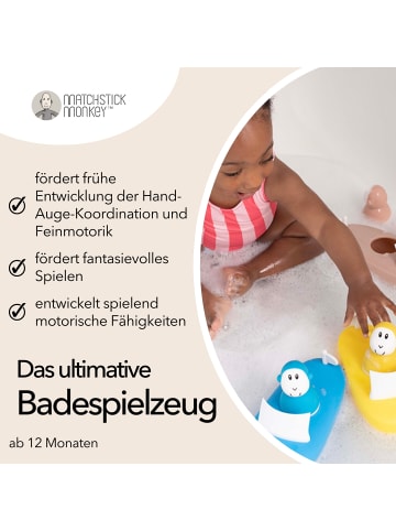 MATCHSTICK MONKEY Badezeit Boot Set