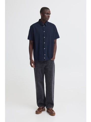 BLEND Kurzarmhemd BHAvan in Dunkelblau