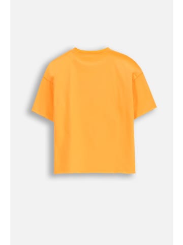 Coccodrillo T-Shirt mit kurzen Ärmeln in orange