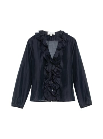 comma Bluse für Damen in blau