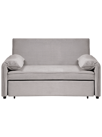 Beliani 2-Sitzer Sofa HORMA in Grau - (W) 160 x (H) 92 x (L) 84 cm