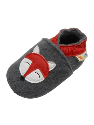Yalion Grau "Fuchs" Filzschuhe