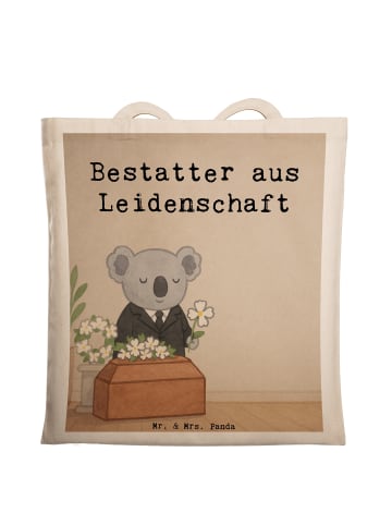 Mr. & Mrs. Panda Schultasche Bestatter Leidenschaft Design mit S... in Weiß