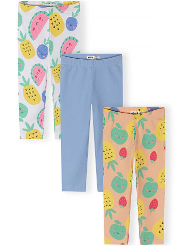 Minoti 3-er Pack Leggings 30LEGGING102 in Blau
