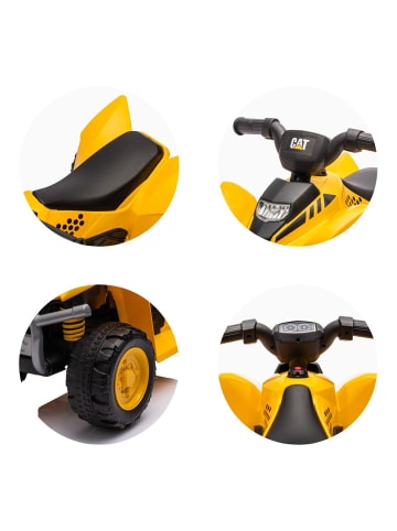 Chipolino Kinder Elektro-Rutschauto CAT in gelb