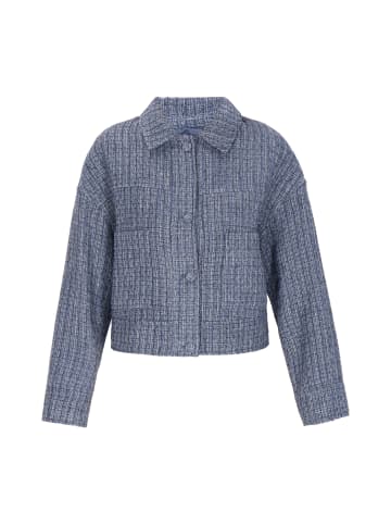 DreiMaster Women Jacket in navy glitter