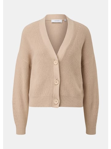 comma Strickjacke in 8212_sandfarben