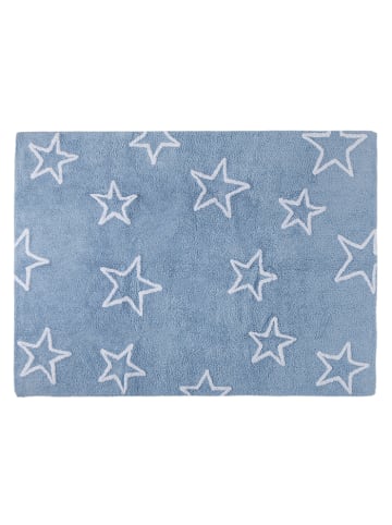 Happy Decor Kids Teppich "Stars" in Blau - 160x120  cm