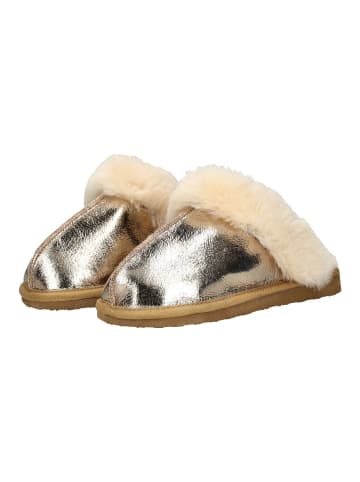 Shepherd Hausschuhe Gold