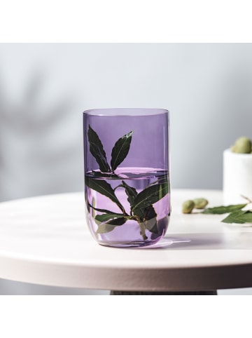 like. by Villeroy & Boch 6er Set Longdrinkbecher Like Glass 385 ml in Lavender