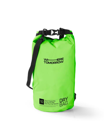 Where Tomorrow PVC dry bag Style 01 10L grün grün