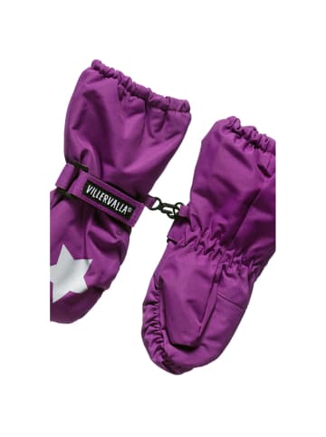 Villervalla Handschuhe Sterne in lila