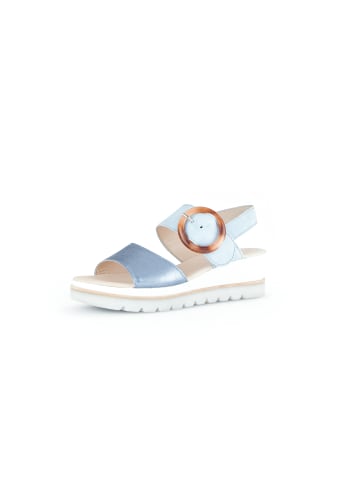 Gabor Fashion Keilsandalette in blau