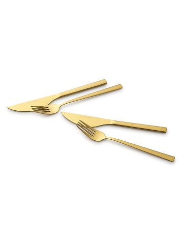 Echtwerk 4 tlg. Set Pizzabesteck-Set in Gold