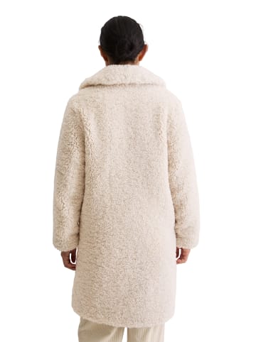 Marc O'Polo Teddymantel relaxed in Light Oat