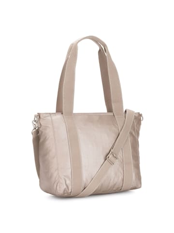 Kipling Basic Plus Asseni S Shopper Tasche 40 cm in metallic glow