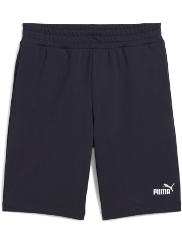Puma Sporthose "ESS No.1 Logo Shorts 10"" in Blau