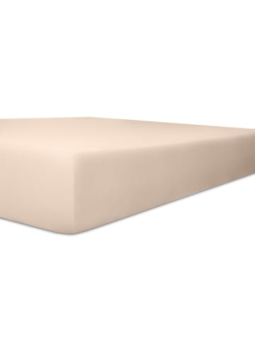 Kneer Spannbetttuch FEIN-JERSEY Q50 in zartrose
