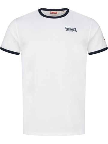 Lonsdale T-Shirt "Trelill T-Shirt Normale Passform" in Weiß