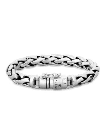 KUZZOI Armband 925 Sterling Silber Twisted in Silber